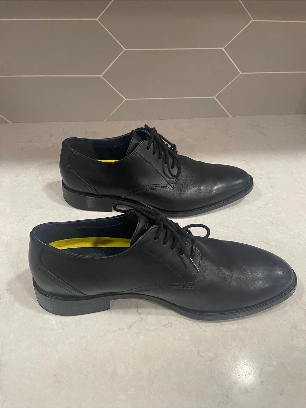Cole Haan Men's Hawthorn Plain Oxford Black Dress Shoes I Size 9 Wedding Office